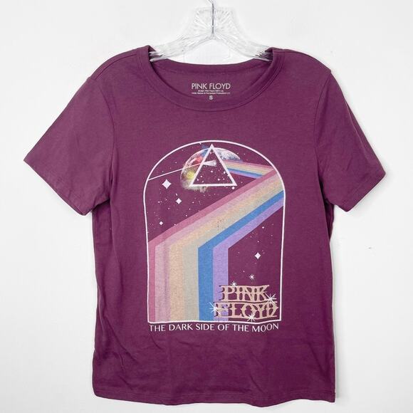 PINK FLOYD The Dark Side of the Moon Graphic Band Tee T-Shirt Sz. Small - Picture 2 of 3